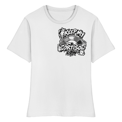 CORTiSOL basso - T-shirt biologica da donna aderente
