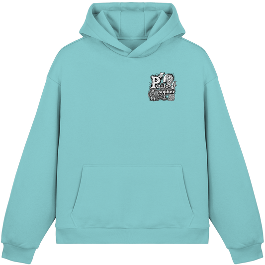 The Philosopher - Fluffy Boxcut Hoodie