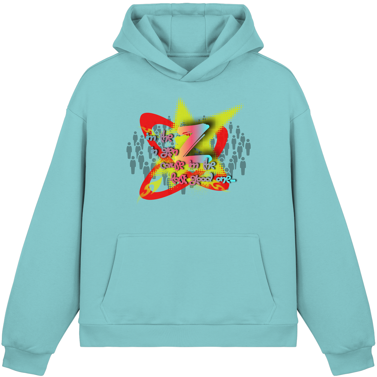 The Rebellion Z - Fluffy Boxcut Hoodie