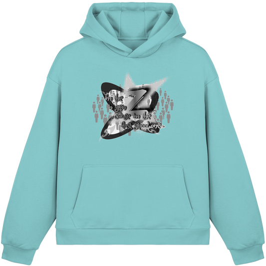 The Rebellion Z BASiC - Fluffy Boxcut Hoodie