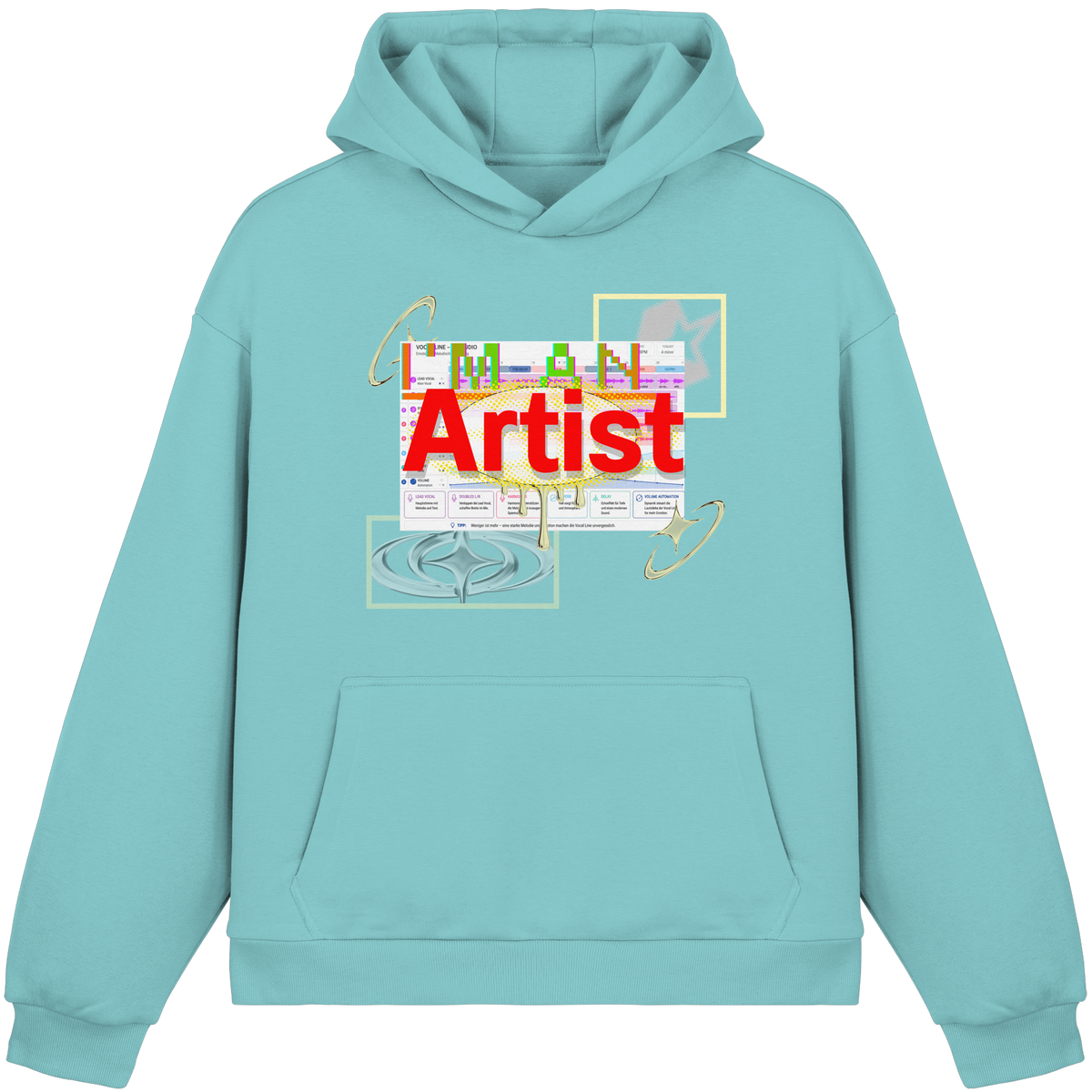The Artist - Fluffy Boxcut Hoodie