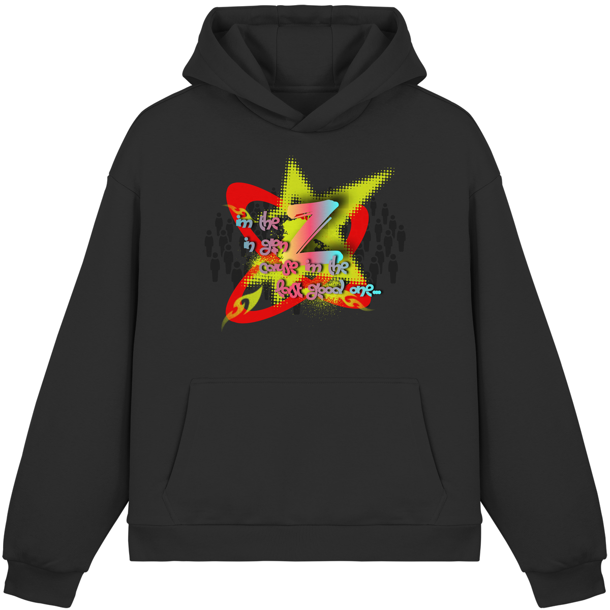 The Rebellion Z - Fluffy Boxcut Hoodie