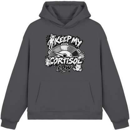 low CORTiSOL - Felpa con cappuccio boxcut Fluffy
