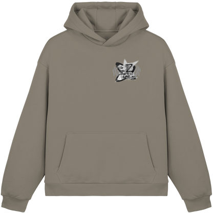 The Rebellion Z BASiCS - Felpa con cappuccio boxy fluffy