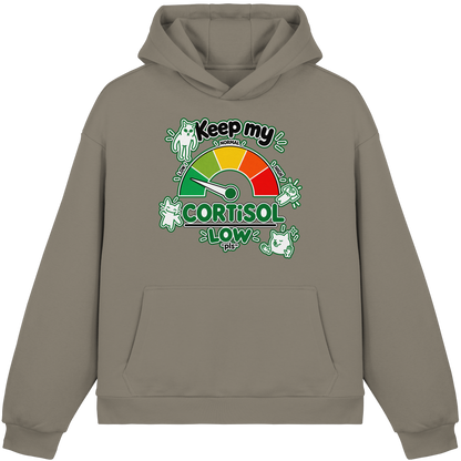 low CORTiSOL - Felpa con cappuccio boxcut Fluffy
