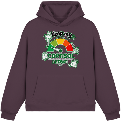 low CORTiSOL - Felpa con cappuccio boxcut Fluffy