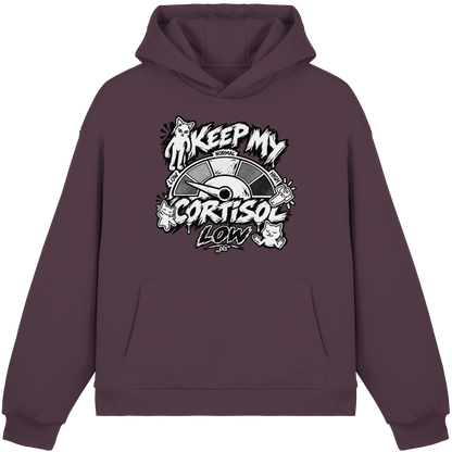 low CORTiSOL - Felpa con cappuccio boxcut Fluffy