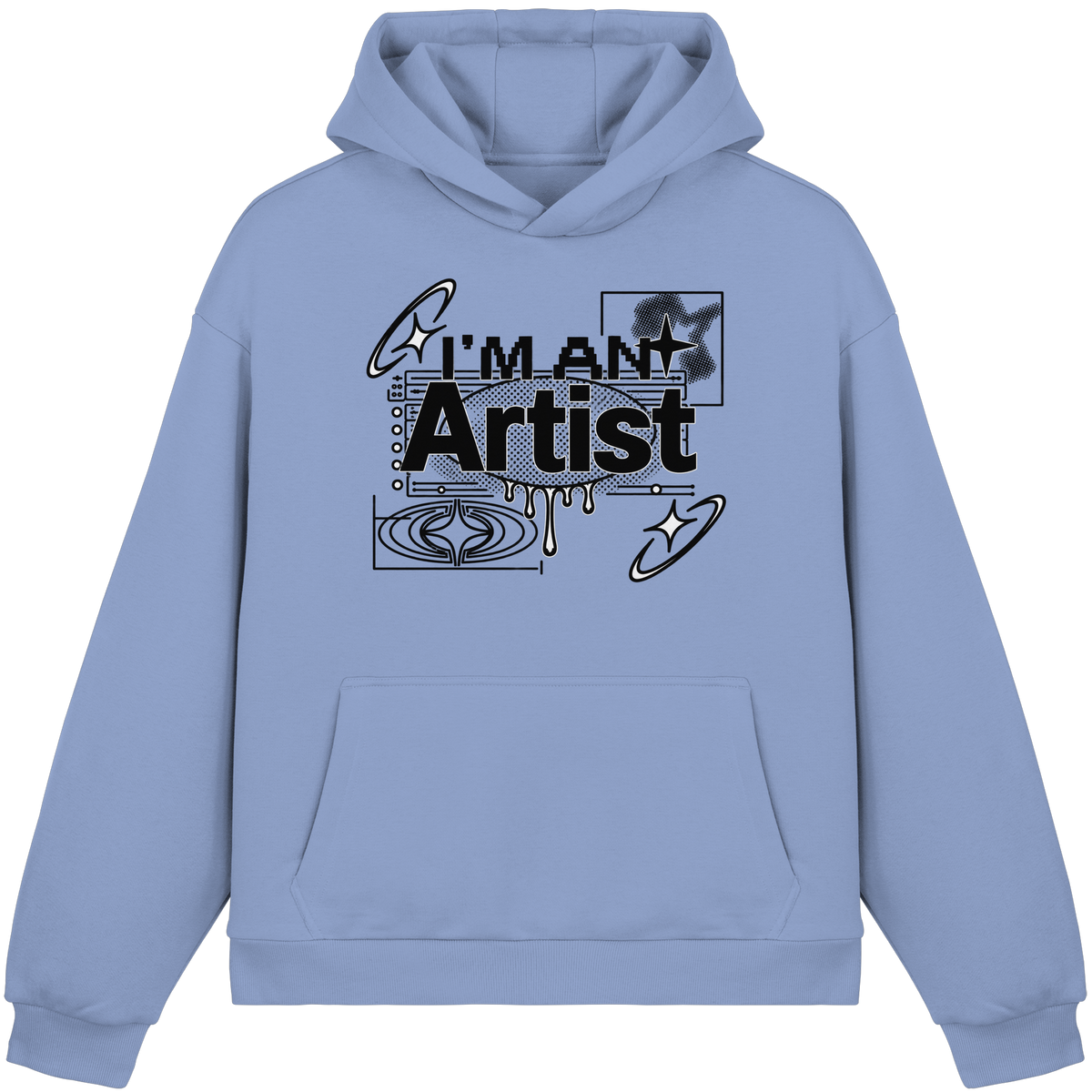 The Artist BASiCS - Fluffy Boxcut Hoodie