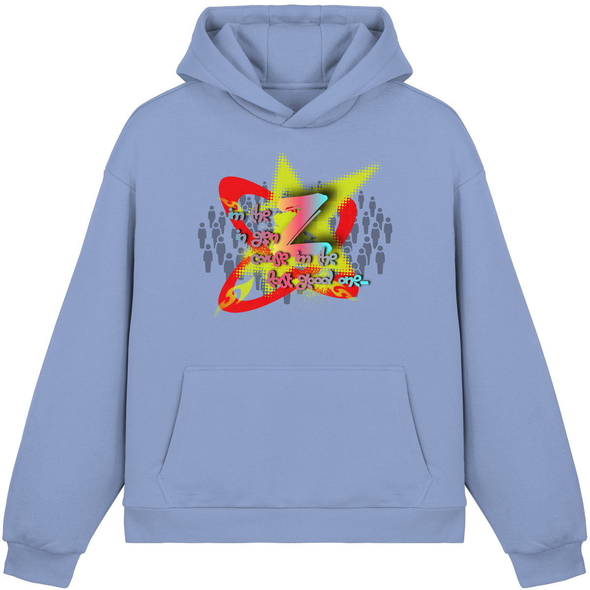 The Rebellion Z - Fluffy Boxcut Hoodie