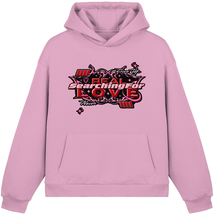 The Real Love - Peluş Kutulu Kapüşonlu Sweatshirt