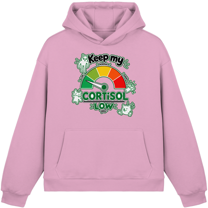 low CORTiSOL - Felpa con cappuccio boxcut Fluffy