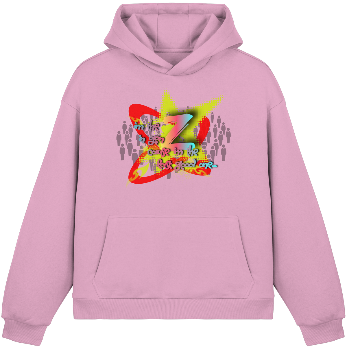 The Rebellion Z - Fluffy Boxcut Hoodie