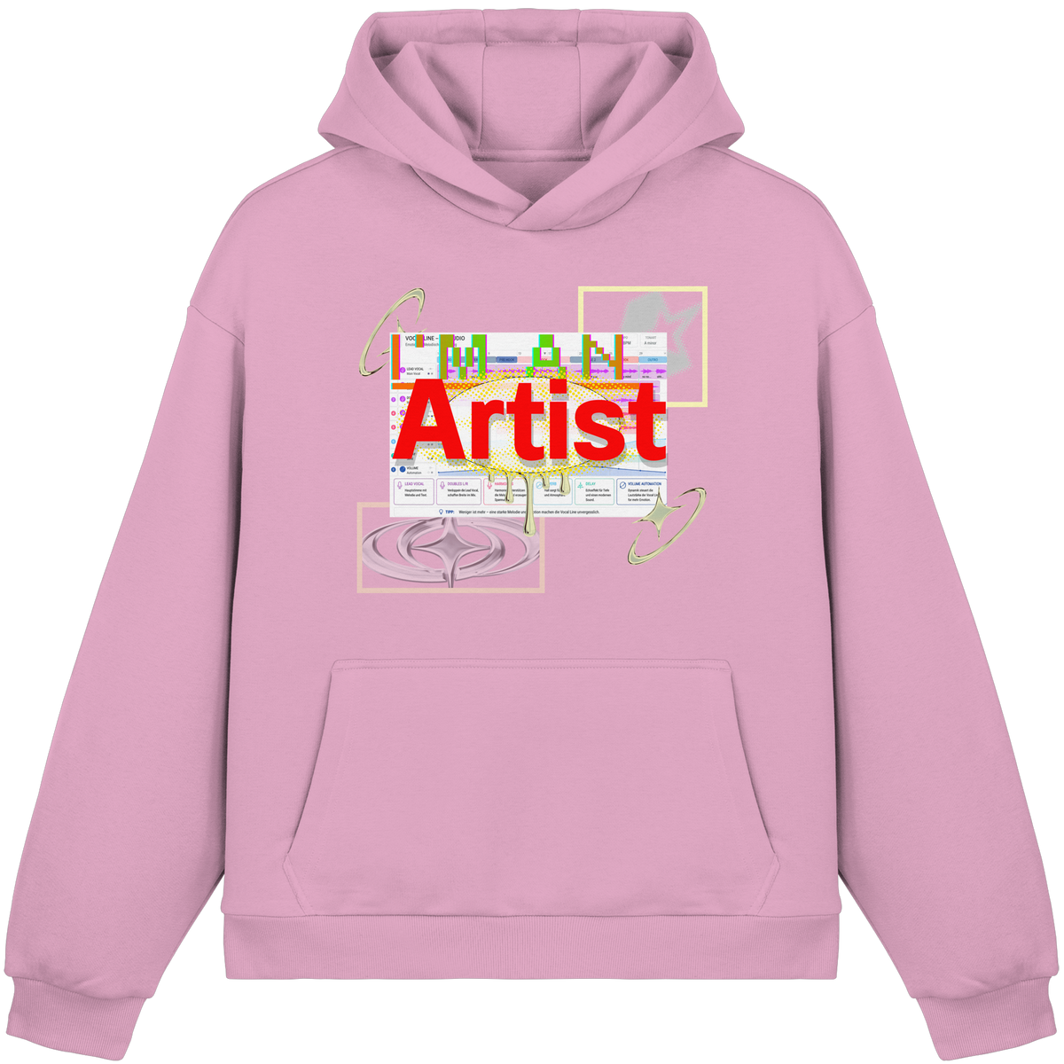The Artist - Fluffy Boxcut Hoodie