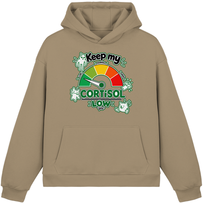 low CORTiSOL - Felpa con cappuccio boxcut Fluffy