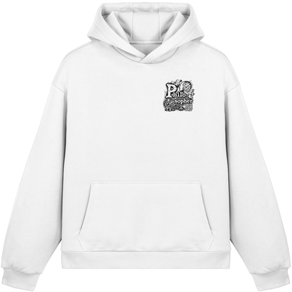 The Philosopher - Felpa con cappuccio boxy fluffy