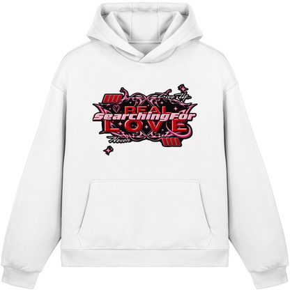 The Real Love - Peluş Kutulu Kapüşonlu Sweatshirt