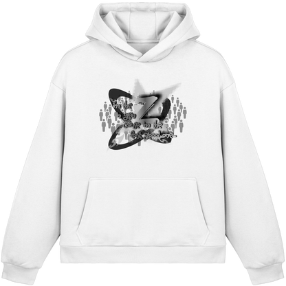 The Rebellion Z BASiC - Pofuduk Boxcut Kapüşonlu Sweatshirt