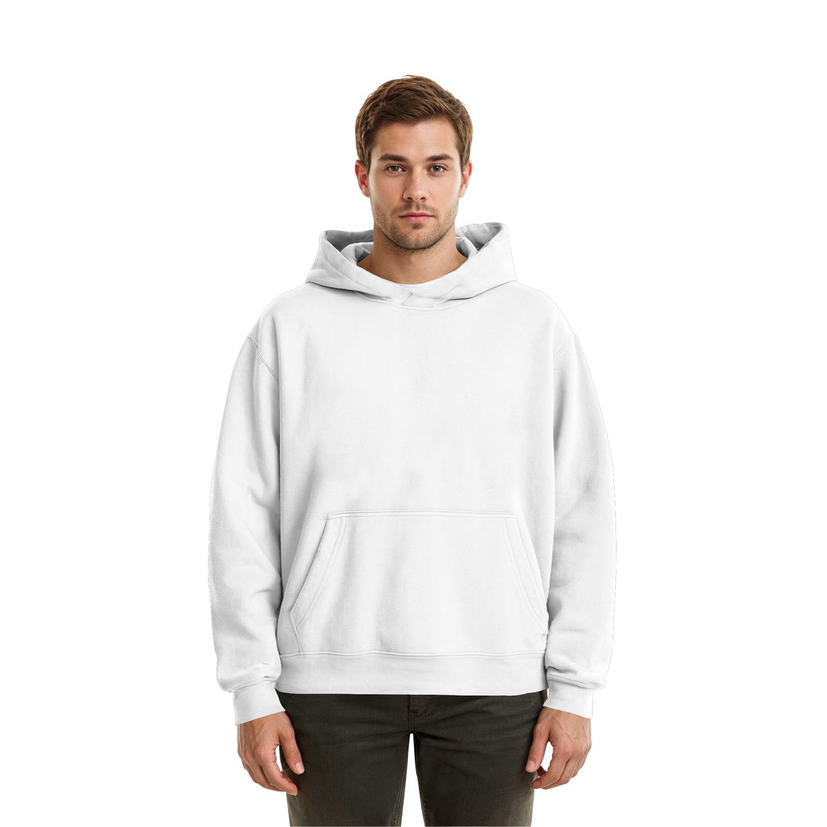 The REAL LOVE BASiCS - Fluffy Boxcut Hoodie