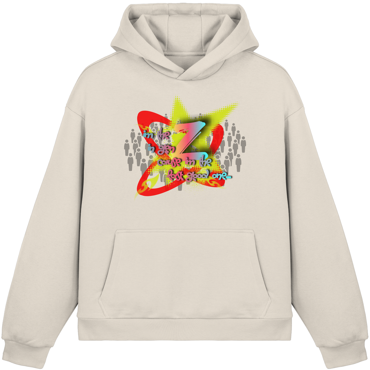 The Rebellion Z - Fluffy Boxcut Hoodie