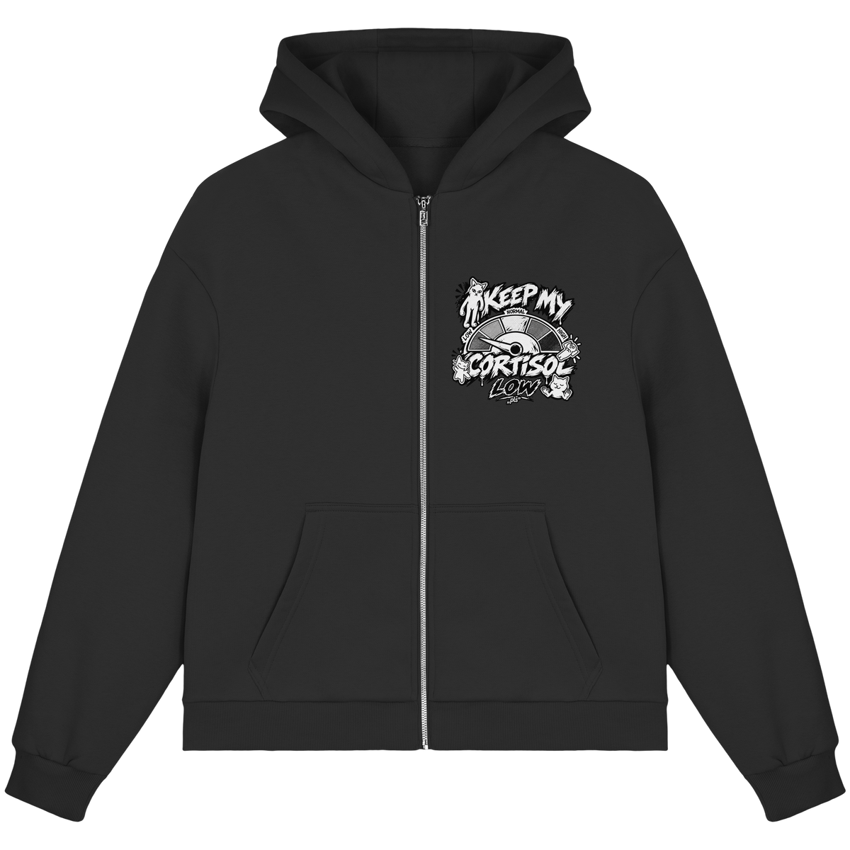 niedriges CORTiSOL - Fluffy Boxcut Zipper