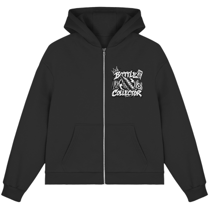 PFANDOM BASiCS - Felpa boxcut con zip