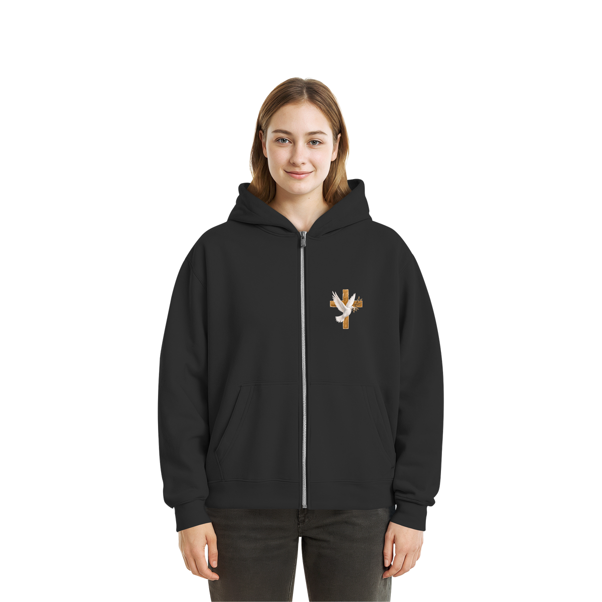 Savior collection  - Fluffy Boxcut Zipper