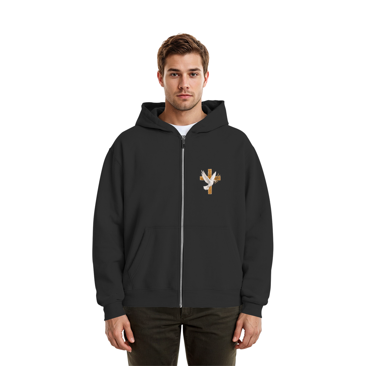 Savior collection  - Fluffy Boxcut Zipper