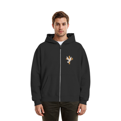 Savior collection  - Fluffy Boxcut Zipper