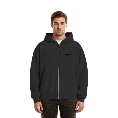 BASiCS - Für die SIMPLE - Fluffige Boxcut-Jacke mit Reißverschluss