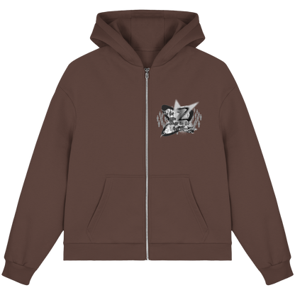 The Rebellion Z BASiCS - Felpa con zip Boxcut