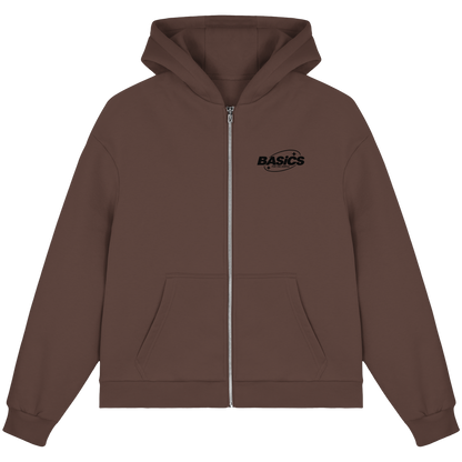 BASiCS - Für die SIMPLE - Fluffige Boxcut-Jacke mit Reißverschluss