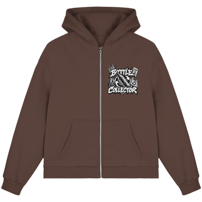 PFANDOM BASiCS - Felpa boxcut con zip