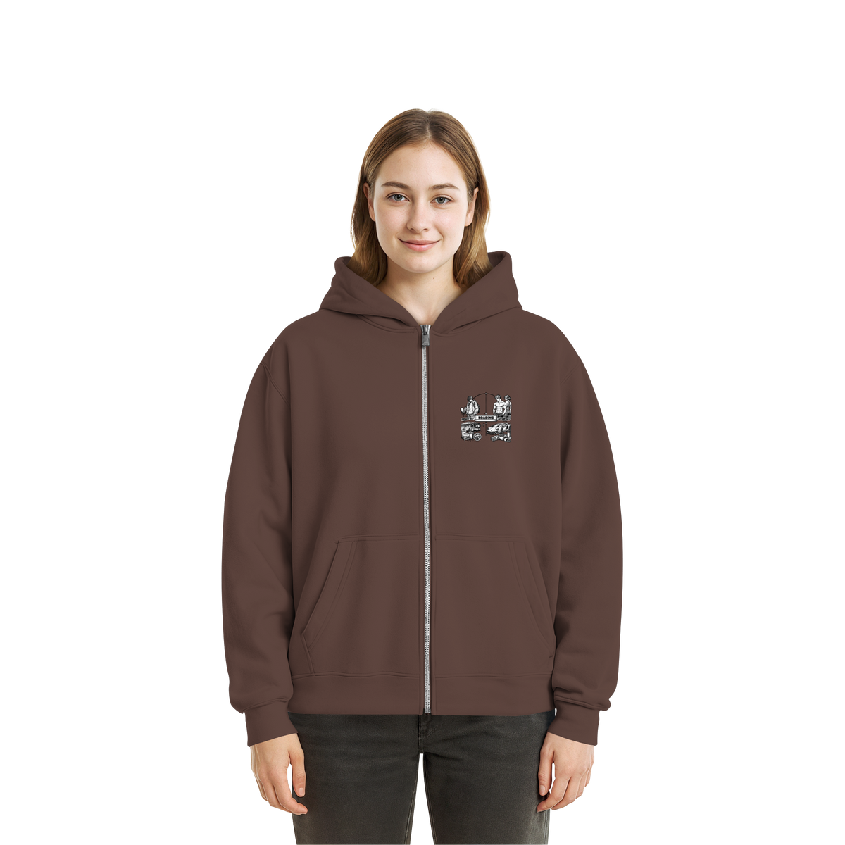 LOADiNG BASiCS - Fluffy Boxcut Zipper