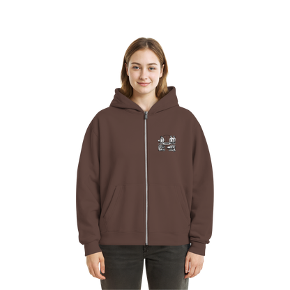 LOADiNG BASiCS - Fluffy Boxcut Zipper