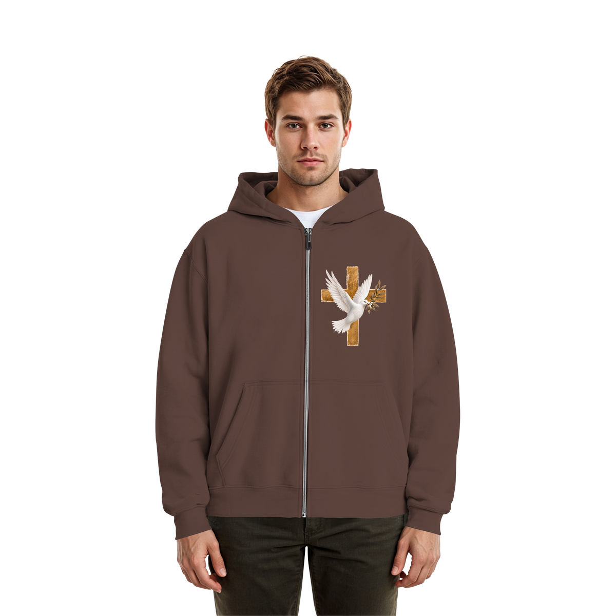 Savior collection  - Fluffy Boxcut Zipper