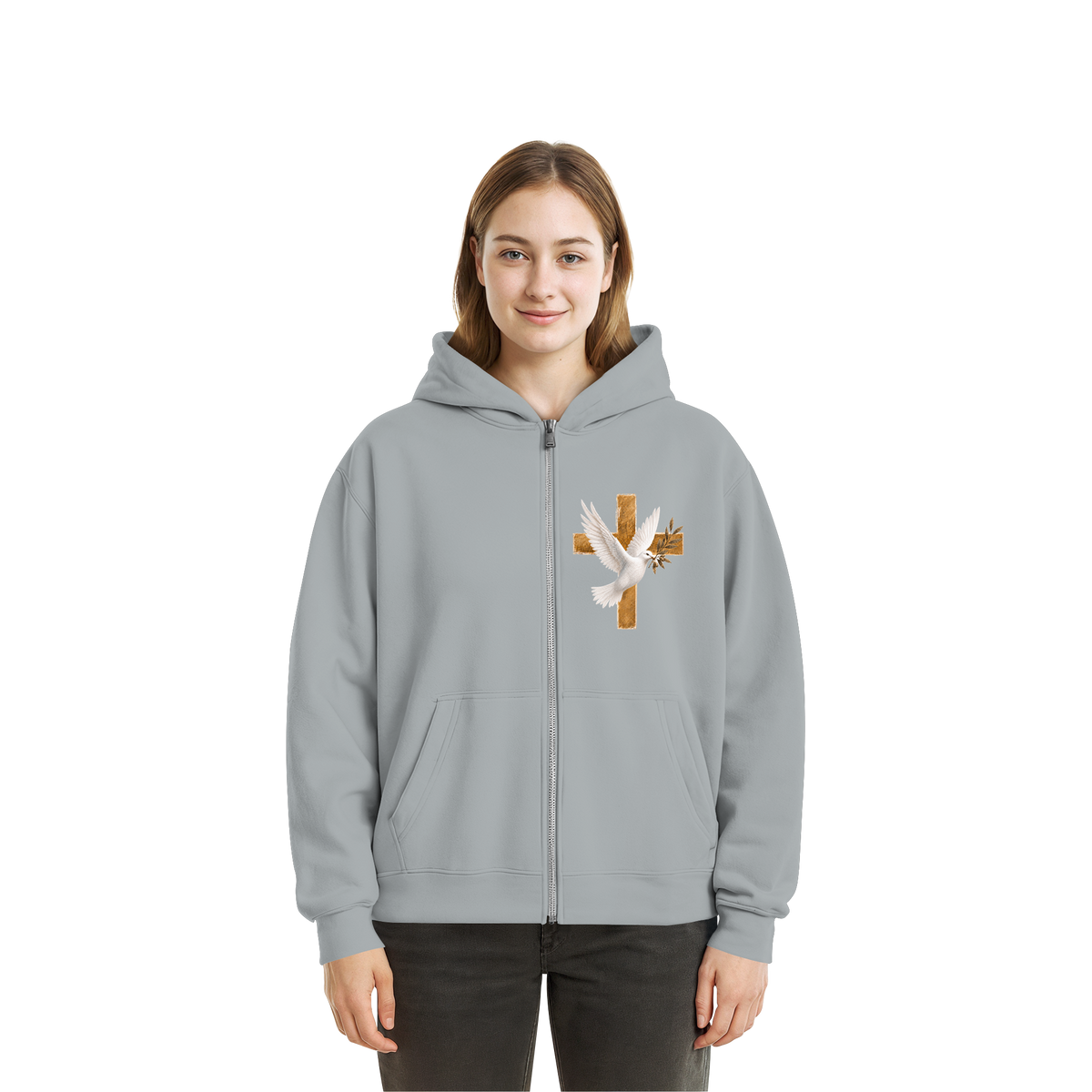 Savior collection  - Fluffy Boxcut Zipper