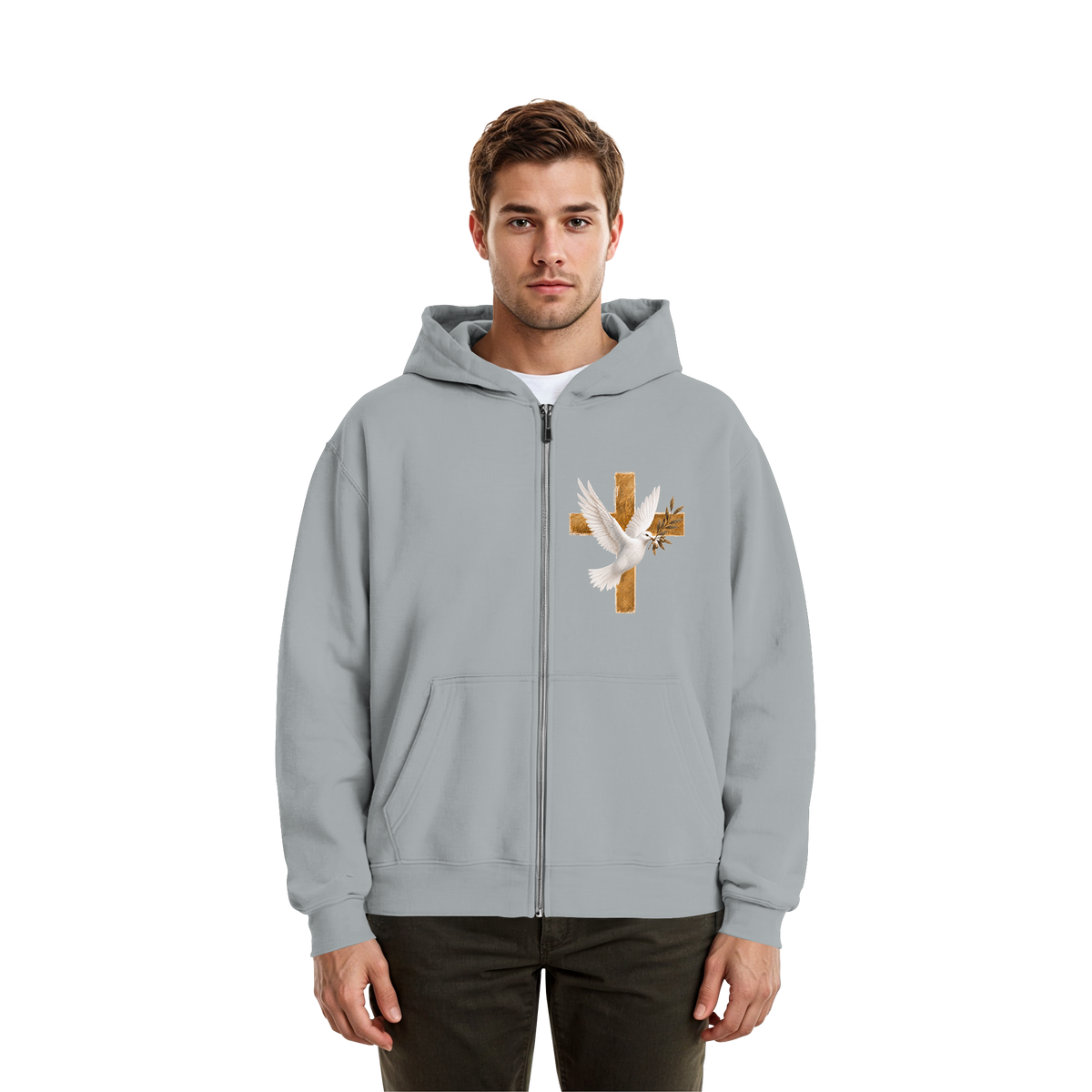 Savior collection  - Fluffy Boxcut Zipper