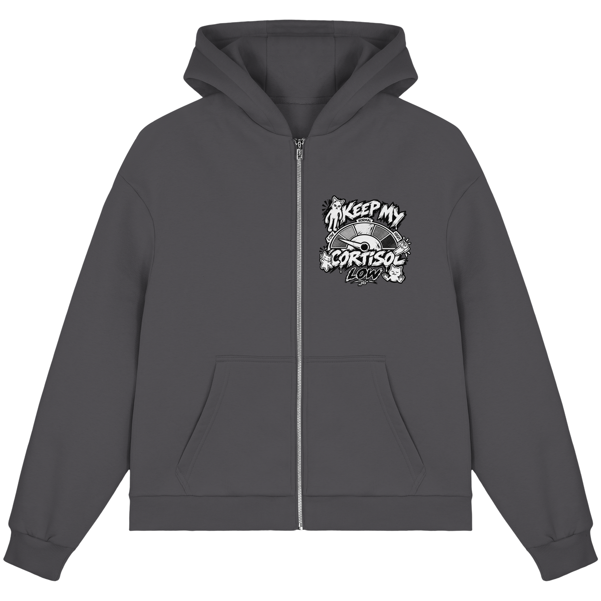 niedriges CORTiSOL - Fluffy Boxcut Zipper