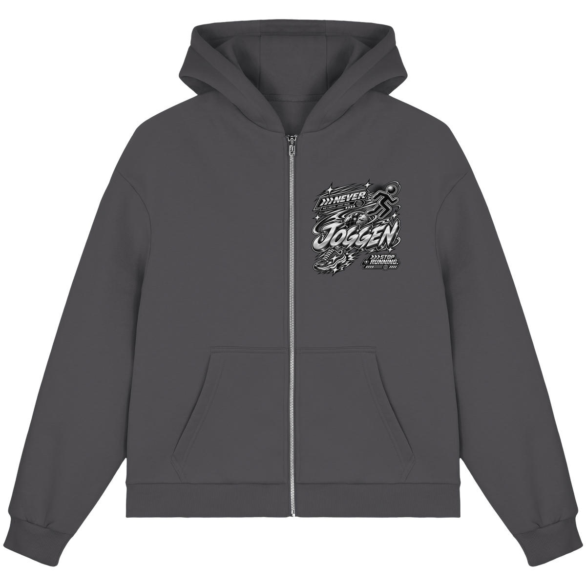 The JoGGer BASiCS - Fluffy Boxcut Zipper