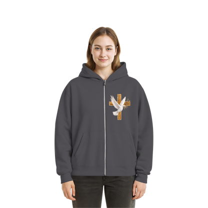 Savior collection  - Fluffy Boxcut Zipper