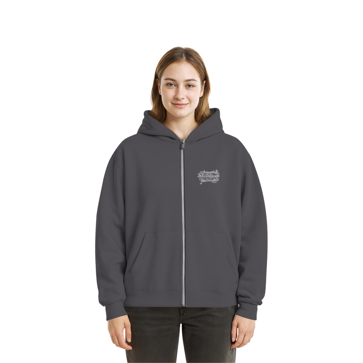 The REAL LOVE BASiCS - Fluffy Boxcut Zipper