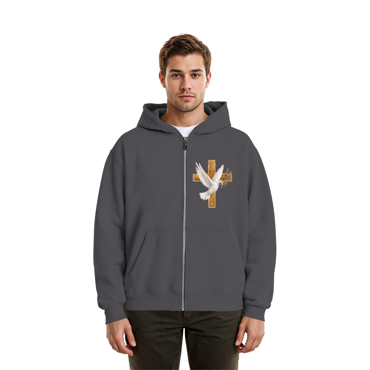 Savior collection  - Fluffy Boxcut Zipper
