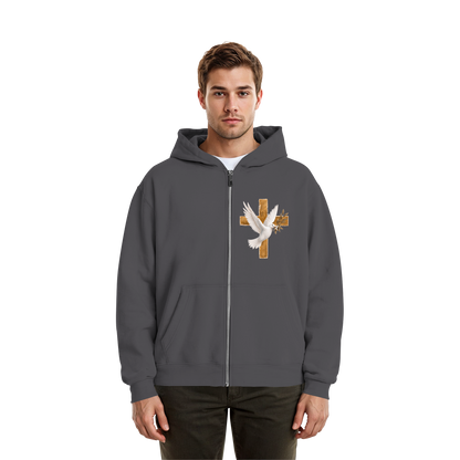 Savior collection  - Fluffy Boxcut Zipper