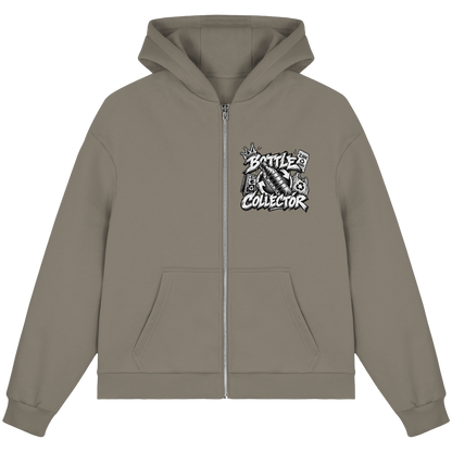 PFANDOM BASiCS - Felpa boxcut con zip
