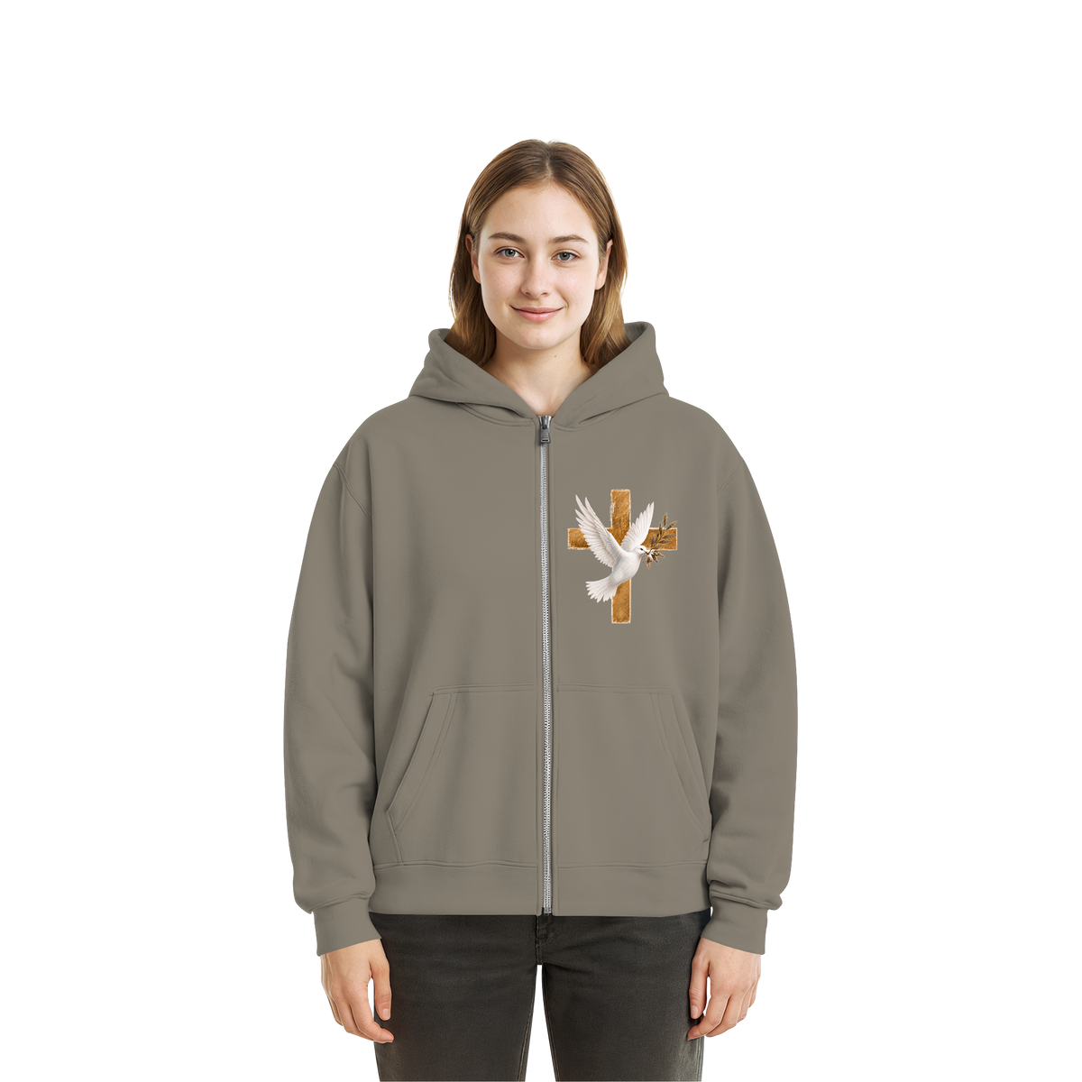 Savior collection  - Fluffy Boxcut Zipper