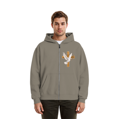 Savior collection  - Fluffy Boxcut Zipper