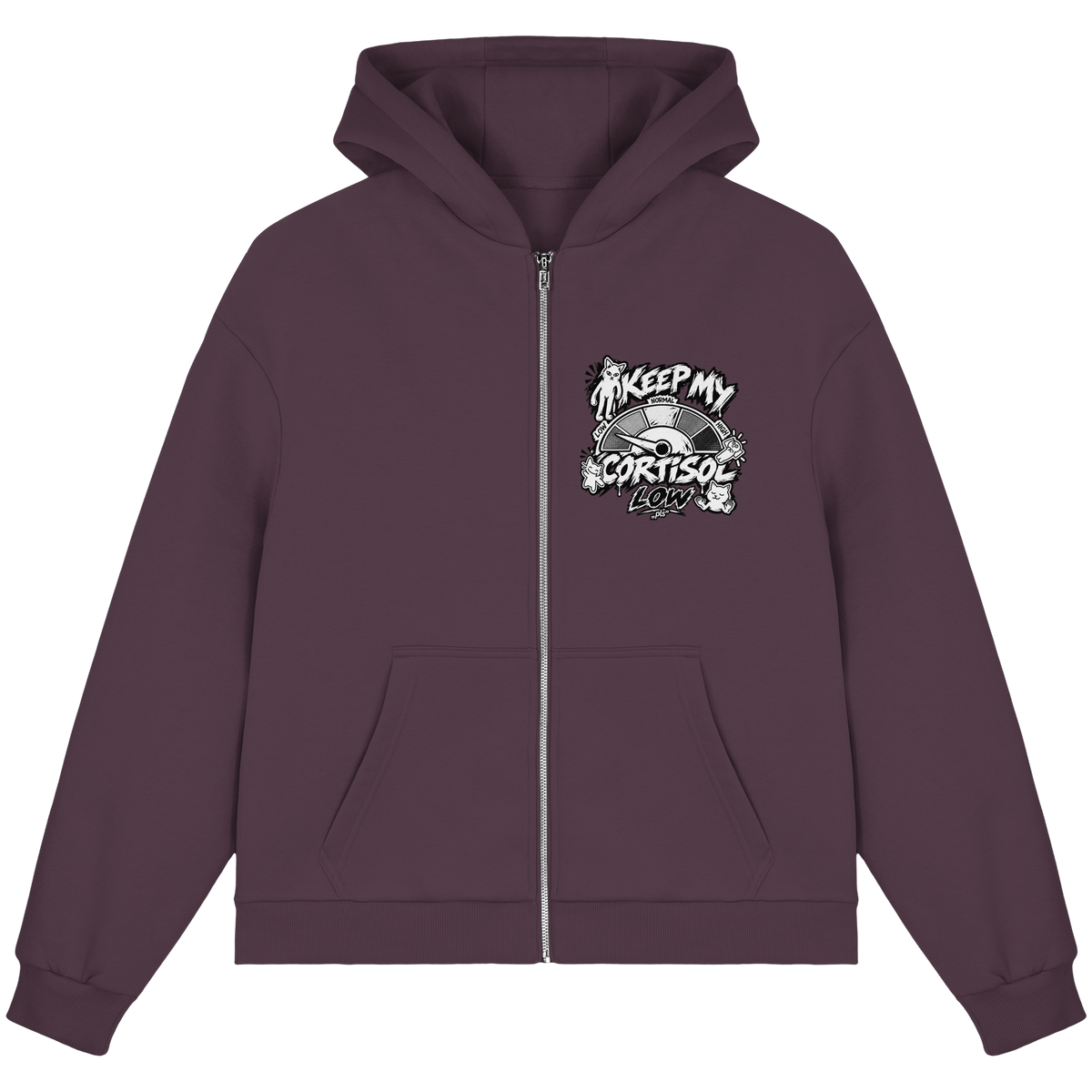 niedriges CORTiSOL - Fluffy Boxcut Zipper