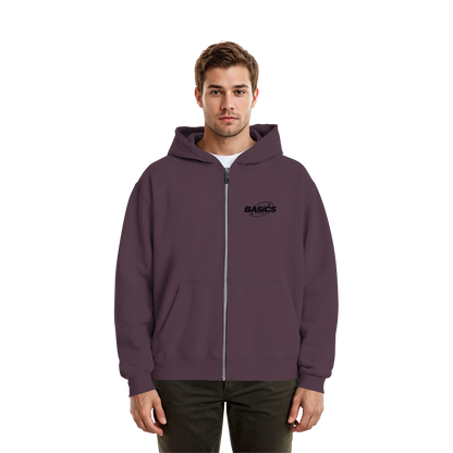 BASiCS - Für die SIMPLE - Fluffige Boxcut-Jacke mit Reißverschluss