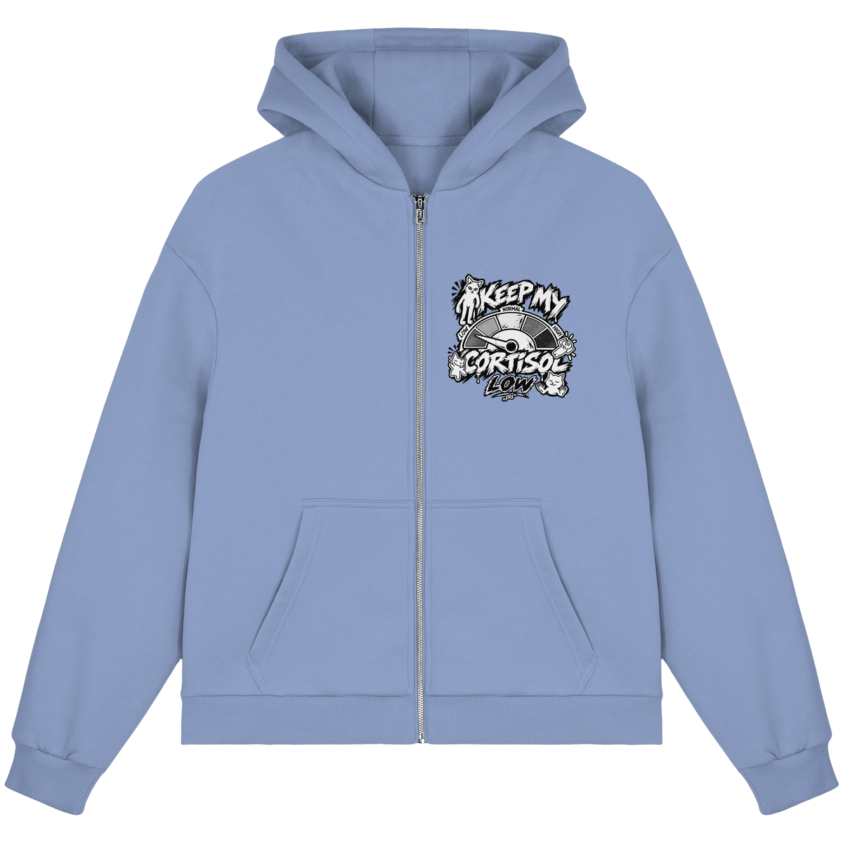 niedriges CORTiSOL - Fluffy Boxcut Zipper