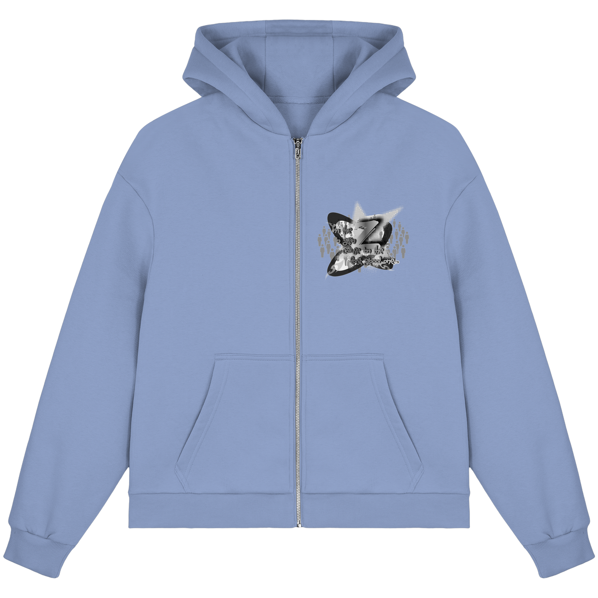 The Rebellion Z BASiCS - Felpa con zip Boxcut